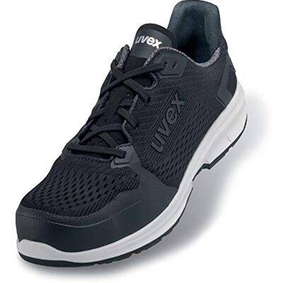 Uvex 1 Sport Work Shoe Safety Trainer S1 SRC ESD Black Size 11 Uvex 1 Sport Work Shoe Safety Trainer S1 SRC ESD Black Size 11