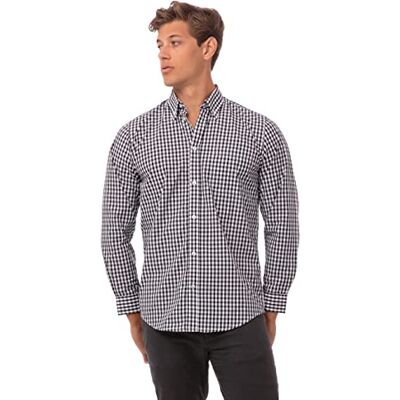Chef Works Uniform Works B188-L Oxford Shirt, White Chef Works Uniform Works B188-L Oxford Shirt, White