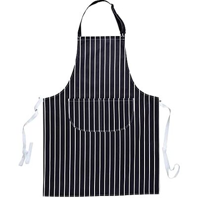 Portwest S855 Butchers Apron with Pocket Secure Storage Navy, One Size, 100% Cotton Fabric, Adjustable Neck, Food Industry, Hardwearing, Durable, Catering Portwest S855 Butchers Apron with Pocket Secure Storage Navy, One Size, 100% Cotton Fabric, Adjustable Neck, Food Industry, Hardwearing, Durable, Catering
