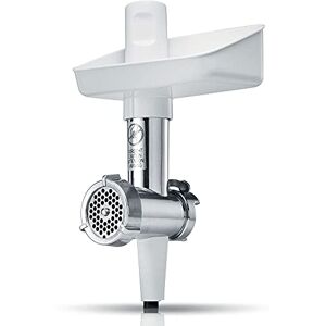 Bosch MUZS2FWW Meat Grinder Attachment Plug, Stainless Steel Hole Disc 4.5 mm, Also Suitable for Fish and Vegetables, Suitable for Food Processor Series 2 Bosch MUZS2FWW Meat Grinder Attachment Plug, Stainless Steel Hole Disc 4.5 mm, Also Suitable for Fish and Vegetables, Suitable for Food Processor Series 2