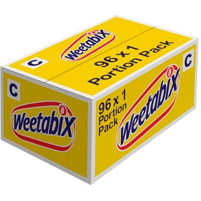 Weetabix Wholegrain Cereal Single Portion (96 portions) Weetabix Wholegrain Cereal Single Portion (96 portions)
