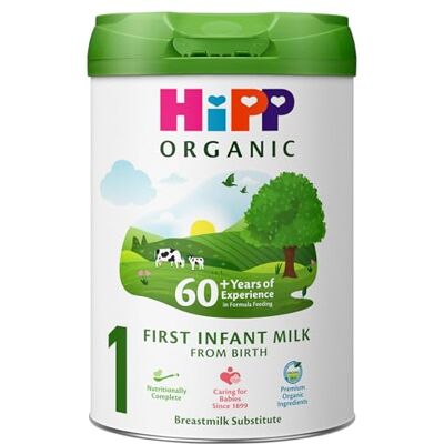 HiPP Organic 1 First Infant Milk from Birth 800g HiPP Organic 1 First Infant Milk from Birth 800g