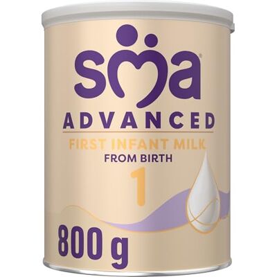 SMA Nutrition SMA ADVANCED First Infant Baby Milk Powder Formula , From Birth , 800 g (Pack of 1) SMA Nutrition SMA ADVANCED First Infant Baby Milk Powder Formula , From Birth , 800 g (Pack of 1)