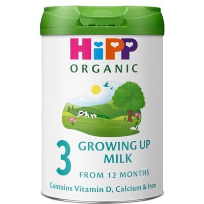 HiPP Organic 3 Growing Up Baby Milk Powder Formula From 12 Months 800g HiPP Organic 3 Growing Up Baby Milk Powder Formula From 12 Months 800g