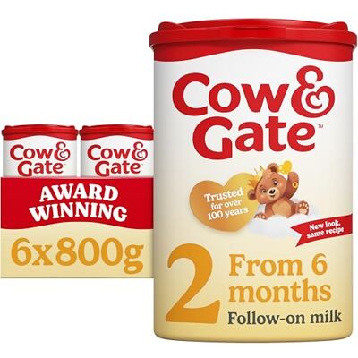 Cow & Gate - Follow-On 2 - 6-12 Months - 800g - Baby Milk Formula Cow & Gate - Follow-On 2 - 6-12 Months - 800g - Baby Milk Formula
