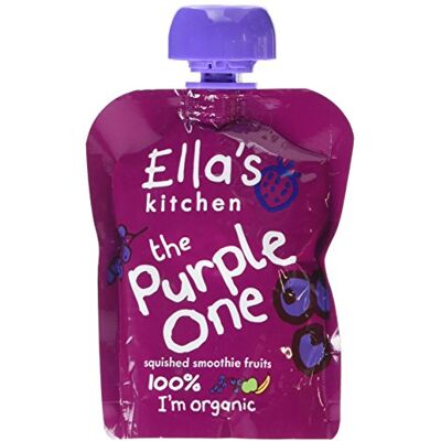 Ella's Kitchen The Purple One Smoothie Fruits Multipack 3 x 90 g (Pack of 5) Ella's Kitchen The Purple One Smoothie Fruits Multipack 3 x 90 g (Pack of 5)