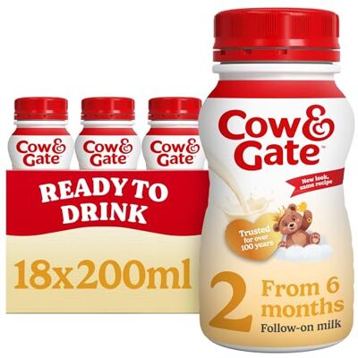 Cow & Gate - Follow On Milk 2 - 200 ml Cow & Gate - Follow On Milk 2 - 200 ml