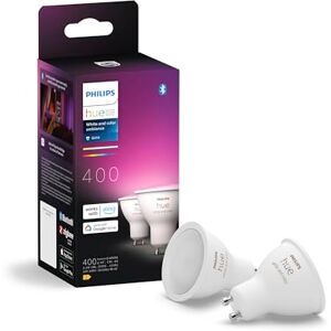 Philips GU10 – Smart Spotlight – (2-Pack) White and Colour Ambiance Philips GU10 – Smart Spotlight – (2-Pack) White and Colour Ambiance