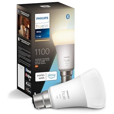 Philips Smart Bulb, B22, Dimmable, Dynamic Settings, Works with Alexa, Google Assistant and Apple Homekit Philips Smart Bulb, B22, Dimmable, Dynamic Settings, Works with Alexa, Google Assistant and Apple Homekit