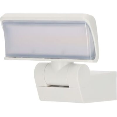 Brennenstuhl LED Security Light WS 2050 W/LED Outdoor Floodlight 20W (1680lm, IP44, 3000K, Warm White Light Colour, Spotlight Head can be swivelled Horizontally and Vertically) White Brennenstuhl LED Security Light WS 2050 W/LED Outdoor Floodlight 20W (1680lm, IP44, 3000K, Warm White Light Colour, Spotlight Head can be swivelled Horizontally and Vertically) White