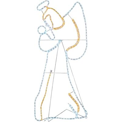 WeRChristmas Christmas Angel Rope Light Silhouette, Multi-Colour WeRChristmas Christmas Angel Rope Light Silhouette, Multi-Colour