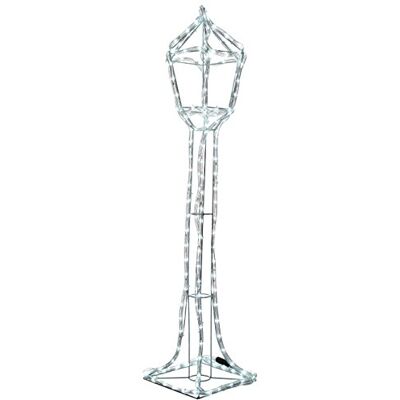 WeRChristmas Pre-Lit Victorian Style Christmas Lamp Post Silhouette Decoration, 105 cm Multi-Colour WeRChristmas Pre-Lit Victorian Style Christmas Lamp Post Silhouette Decoration, 105 cm Multi-Colour
