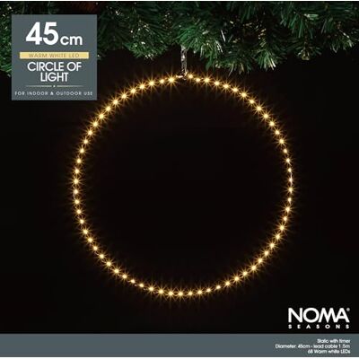 NOMA Light Circle Outdoor Decor - Warm White NOMA Light Circle Outdoor Decor - Warm White