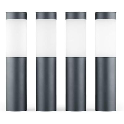 Solar Centre SolarCentre® Mini London DualWhite USB Solar Powered Outdoor Garden Post Lights (Set of 4) Anthracite Solar Centre SolarCentre® Mini London DualWhite USB Solar Powered Outdoor Garden Post Lights (Set of 4) Anthracite