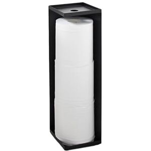 YAMAZAKI 7851 TOWER Toilet Paper Holder, black, Steel, Minimalist, 11.5 x 11.5 x 38.5 cm YAMAZAKI 7851 TOWER Toilet Paper Holder, black, Steel, Minimalist, 11.5 x 11.5 x 38.5 cm