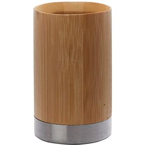 Axentia Bonja Toothbrush Holder, Bathroom Accessories, Bamboo Decorative Brush Holder, Pen Box, Pen Holder, Round Axentia Bonja Toothbrush Holder, Bathroom Accessories, Bamboo Decorative Brush Holder, Pen Box, Pen Holder, Round