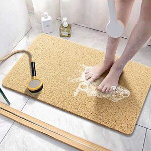 Asvin Soft Textured Bath, Shower, Tub Mat, 24x32 Inch, Phthalate Free, Non Slip Comfort Bathtub Mats with Drain, PVC Loofah Bathroom Mats for Wet Areas, Quick Drying Asvin Soft Textured Bath, Shower, Tub Mat, 24x32 Inch, Phthalate Free, Non Slip Comfort Bathtub Mats with Drain, PVC Loofah Bathroom Mats for Wet Areas, Quick Drying