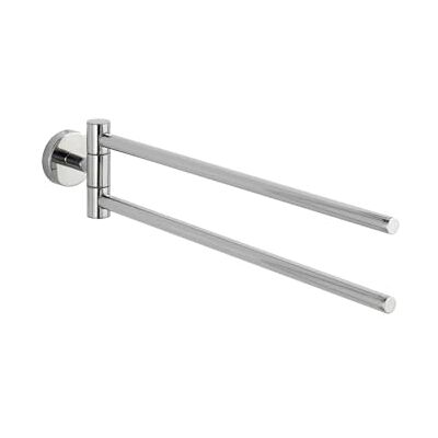 WENKO 20213100 Towel holder Bosio Shine 2 arms, Metal Stainless steel, 5.5 x 9 x 43 cm, Shiny WENKO 20213100 Towel holder Bosio Shine 2 arms, Metal Stainless steel, 5.5 x 9 x 43 cm, Shiny