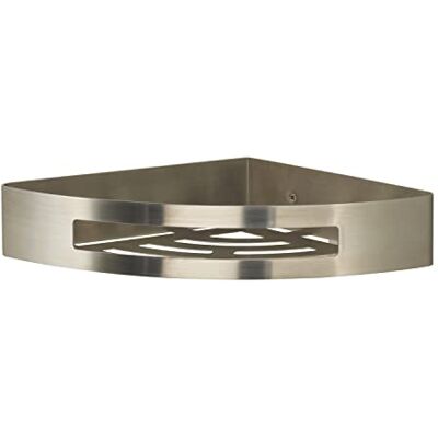 Gedy Hanoi Corner Shower Door in Stainless Steel, Brushed Finish, Dimensions 4.5 x 21 x 21 cm and Weight 0.55 kg Gedy Hanoi Corner Shower Door in Stainless Steel, Brushed Finish, Dimensions 4.5 x 21 x 21 cm and Weight 0.55 kg