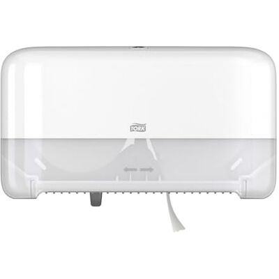 Tork Toilet Paper OptiServe 2-Roll Coreless Dispenser T7 Horizontal 558060 Dispenser Elevation Design White Tork Toilet Paper OptiServe 2-Roll Coreless Dispenser T7 Horizontal 558060 Dispenser Elevation Design White