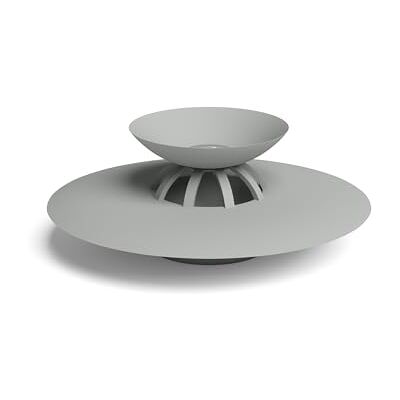 Umbra Flex Drain Plug and Hair Catcher, Dual Purpose Stopper, Prevents Clogged Shower Drains, Grey Umbra Flex Drain Plug and Hair Catcher, Dual Purpose Stopper, Prevents Clogged Shower Drains, Grey