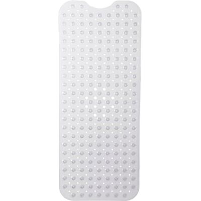 Relaxdays Bathtub Mat, Extra Large Size with Suction Cups, Washable, 97 x 39 cm Relaxdays Bathtub Mat, Extra Large Size with Suction Cups, Washable, 97 x 39 cm