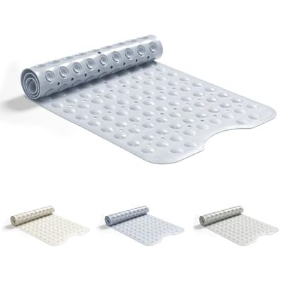 Good Nite Non Slip Bath Mat 101x40cm Bathtub Mat Shower Mat Machine Washable Bath Tub Mat with Suction Cups Drain Holes Rubber Bath Mats Non Slip Anti Mould Extra Long Bath Mat Blue Good Nite Non Slip Bath Mat 101x40cm Bathtub Mat Shower Mat Machine Washable Bath Tub Mat with Suction Cups Drain Holes Rubber Bath Mats Non Slip Anti Mould Extra Long Bath Mat Blue