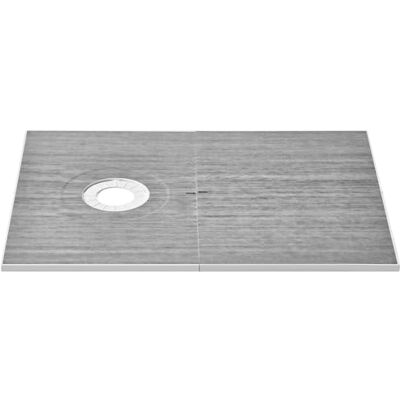 VEVOR Shower Curb Kit, 1524x965mm Shower Pan Kit with 160mm Offset Drain, Lightweight EPS Shower Installation Kits with 2 Waterproof Cloths, Shower Pan Slope Sticks Fit for Bathroom VEVOR Shower Curb Kit, 1524x965mm Shower Pan Kit with 160mm Offset Drain, Lightweight EPS Shower Installation Kits with 2 Waterproof Cloths, Shower Pan Slope Sticks Fit for Bathroom