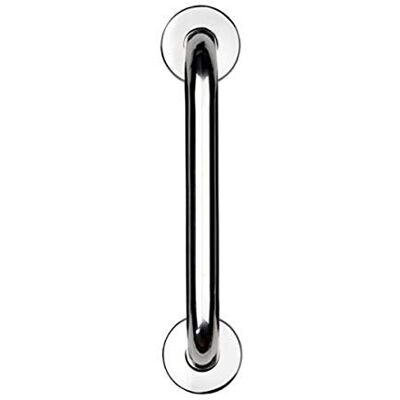 Croydex AP501041 300 mm Safety Support Rail Stainless Steel Chrome Grab Bar for Bathroom Croydex AP501041 300 mm Safety Support Rail Stainless Steel Chrome Grab Bar for Bathroom