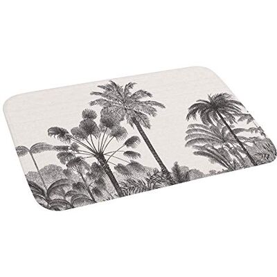 Douceur d'Intérieur , Cocoty Microfibre Printed Bath Mat (45 x 75 cm) Douceur d'Intérieur , Cocoty Microfibre Printed Bath Mat (45 x 75 cm)