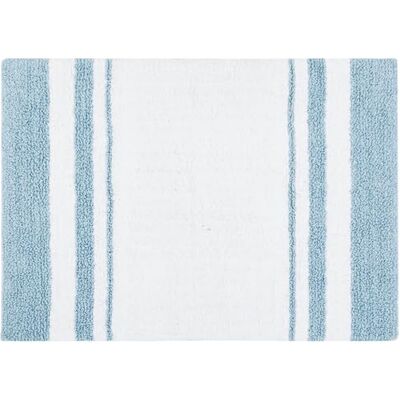 Madison Park Reversible Spa Rug 100%-Cotton Striped Ultra Soft Water Fast Bath Non-Slip Absorbent Quick Dry Mats for Tub, Shower Room, and Bathroom, 20"x30", Blue (MP72-6210) Madison Park Reversible Spa Rug 100%-Cotton Striped Ultra Soft Water Fast Bath Non-Slip Absorbent Quick Dry Mats for Tub, Shower Room, and Bathroom, 20"x30", Blue (MP72-6210)