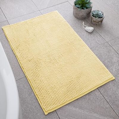 Catherine Lansfield Bobble 50x80cm Bath Mat Yellow Catherine Lansfield Bobble 50x80cm Bath Mat Yellow