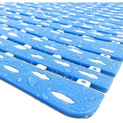 LuxurYou Bathtub Mat Non Slip Double-Layered Shower Mats with Suction Cups Improved Drainage, EZ-Dry, Premium Grip Tub Mat Extended 16x31in. Non-Toxic, BPA, Latex, Phthalate Free (Waterfall) LuxurYou Bathtub Mat Non Slip Double-Layered Shower Mats with Suction Cups Improved Drainage, EZ-Dry, Premium Grip Tub Mat Extended 16x31in. Non-Toxic, BPA, Latex, Phthalate Free (Waterfall)