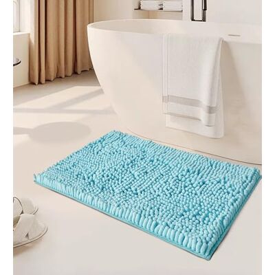 GC GAVENO CAVAILIA Faux Fur Bath Mat 1Piece Bathroom Mat Fluffy Rug Large Bath Mat Non Slip 50 x 80cm Super Absorbent & Quick Dry Thick Shaggy Bathmat Extra Soft Pedestal Mats, Turquoise GC GAVENO CAVAILIA Faux Fur Bath Mat 1Piece Bathroom Mat Fluffy Rug Large Bath Mat Non Slip 50 x 80cm Super Absorbent & Quick Dry Thick Shaggy Bathmat Extra Soft Pedestal Mats, Turquoise