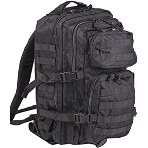 Mil-Tec Camouflage Military Backpack Us Assault Pack 20l Molle Svart - M4336 Mil-Tec Camouflage Military Backpack Us Assault Pack 20l Molle Svart - M4336