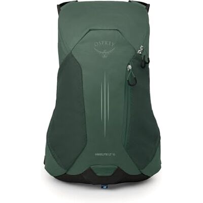 Osprey Hikelite LT Unisex Hiking Bag, 16L, Tundra Green Osprey Hikelite LT Unisex Hiking Bag, 16L, Tundra Green