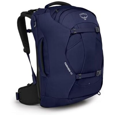 Osprey Fairview Women's Travel Pack, 40L, Winter Night Blue, O/S Osprey Fairview Women's Travel Pack, 40L, Winter Night Blue, O/S
