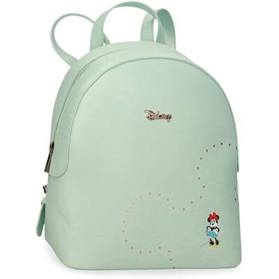 Disney Joumma Luxe Minnie Hiking Backpack Turquoise Green 23x26.5x11.5 cm PU and Polyester 7.01L Disney Joumma Luxe Minnie Hiking Backpack Turquoise Green 23x26.5x11.5 cm PU and Polyester 7.01L