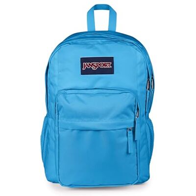 JANSPORT Big Day Pack Backpack – Large Laptop Backpack with Dual Compartments and Ergonomic Straps, 34 L Capacity, 43.5 x 32.5 x 19 cm Electric Azul JANSPORT Big Day Pack Backpack – Large Laptop Backpack with Dual Compartments and Ergonomic Straps, 34 L Capacity, 43.5 x 32.5 x 19 cm Electric Azul