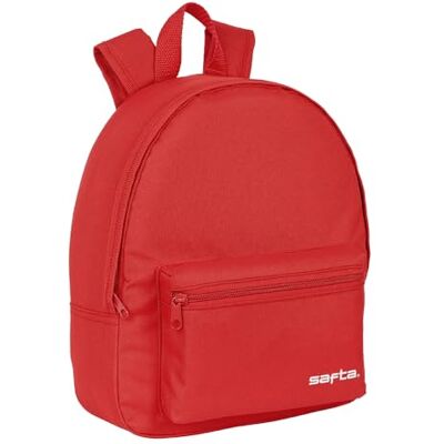safta Unisex Backpack Lightweight and Functional Design – Backpack All Ages Padded Compartment and Pockets, red, Mini Mochila safta Unisex Backpack Lightweight and Functional Design – Backpack All Ages Padded Compartment and Pockets, red, Mini Mochila
