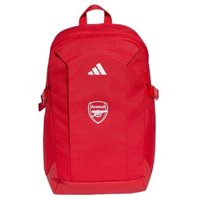 adidas Unisex Arsenal Fc Backpack, better scarlet/white, One Size adidas Unisex Arsenal Fc Backpack, better scarlet/white, One Size