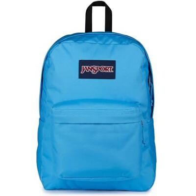 JANSPORT SuperBreak One Backpack – Lightweight Everyday Backpack with Front Utility Pocket, 25 L Capacity, 42 x 33 x 21 cm Electric Azul JANSPORT SuperBreak One Backpack – Lightweight Everyday Backpack with Front Utility Pocket, 25 L Capacity, 42 x 33 x 21 cm Electric Azul
