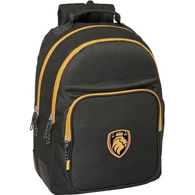 safta KINGS LEAGUE ULTIMATE MOSTOLES – Children's School Backpack, Ideal for Children of Different Ages, Comfortable and Versatile, Quality and Resistance, 32 x 15 x 42 cm, Black, Black/White, safta KINGS LEAGUE ULTIMATE MOSTOLES – Children's School Backpack, Ideal for Children of Different Ages, Comfortable and Versatile, Quality and Resistance, 32 x 15 x 42 cm, Black, Black/White,