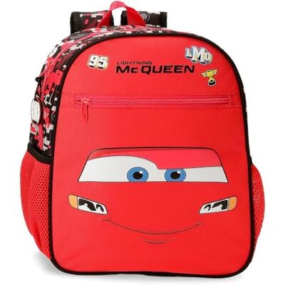 Disney Cars McQueen Children’s Backpack, School Backpack Made of Polyester, Side Pockets, Wide Adjustable Shoulder Straps, by Joumma Bags Disney Cars McQueen Children’s Backpack, School Backpack Made of Polyester, Side Pockets, Wide Adjustable Shoulder Straps, by Joumma Bags