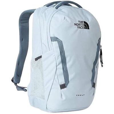 The North Face Unisex Vault 27L Backpack, Frost Grey/Granite Grey The North Face Unisex Vault 27L Backpack, Frost Grey/Granite Grey