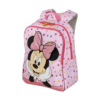 Samsonite Daydream Disney Minnie Mouse Kids Backpack, 36 cm, 15 L Ergonomic with Padded Shoulder Straps and Back Panel Reflective Details 2 Bottle Holders Minnie Flower Power Samsonite Daydream Disney Minnie Mouse Kids Backpack, 36 cm, 15 L Ergonomic with Padded Shoulder Straps and Back Panel Reflective Details 2 Bottle Holders Minnie Flower Power