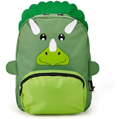 Zappi Co Zappi Baby Animal Backpack Triceratops -Fun Dino Rucksack for Boys and Girls Back to School Essential any Dinosaur Fan Zappi Co Zappi Baby Animal Backpack Triceratops -Fun Dino Rucksack for Boys and Girls Back to School Essential any Dinosaur Fan
