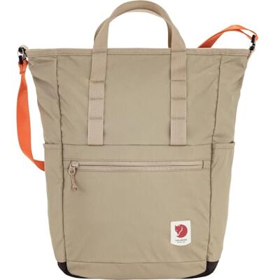 Fjällräven cross body bag backpack High Coast Totepack 23L FOSSIL taupe Fjällräven cross body bag backpack High Coast Totepack 23L FOSSIL taupe