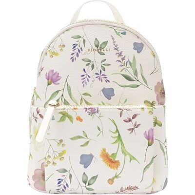 Fiorelli Women's Ally Backpack, Stylish Small Rucksack with Adjustable Straps & Pockets, Faux Leather, Sprinkled Bloom Floral Print Fiorelli Women's Ally Backpack, Stylish Small Rucksack with Adjustable Straps & Pockets, Faux Leather, Sprinkled Bloom Floral Print