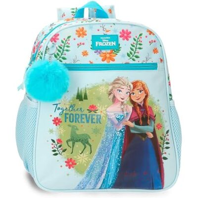 Disney Joumma Frozen Forever Casual Backpack Light Blue 27x33x11 cm Polyester Disney Joumma Frozen Forever Casual Backpack Light Blue 27x33x11 cm Polyester